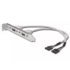 USB Slot Bracket Cable Digitus AK-300301-002-E