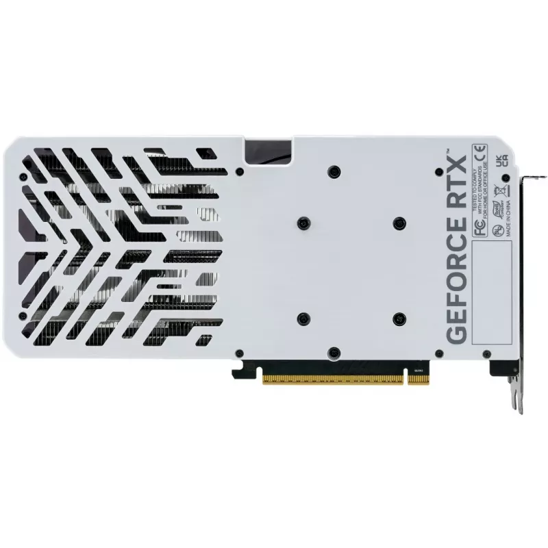 Graphics card Palit GeForce RTX 5060 Ti White OC — GeForce RTX 5060 Ti, 16 GB GDDR7, 128-bit, PCIe 5.0, 2407 MHz