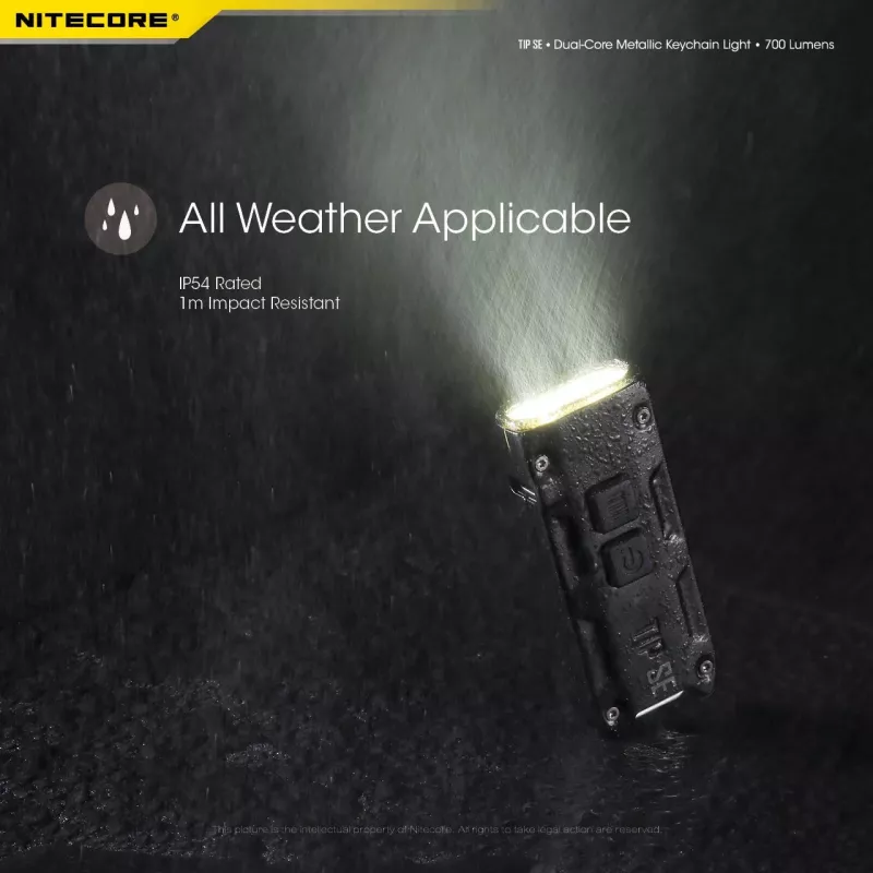 Nitecore TIP SE Black Hand flashlight LED