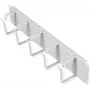 Patch panel ROLINE 19-inch 2 U grey steel 480x85x80mm