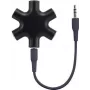 SpeaKa Professional SP-7870556 Cable Interface/Gender Adapter 3,5 5x 3,5 Black (SP-7870556)