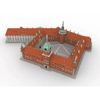 3D puzzle Cubicfun Royal Castle in Warsaw model 306-20268 – cardboard architectural model, scale and piece count not specified