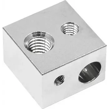 Heating Block for Flashforge 3D Printers, Compatible with Creator 4, MPN 80002879003