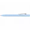 Clip-on retractable ballpoint pen Faber-Castell 243916 Light Blue Extra Bold