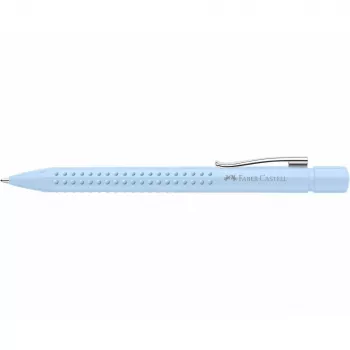 Clip-on retractable ballpoint pen Faber-Castell 243916 Light Blue Extra Bold