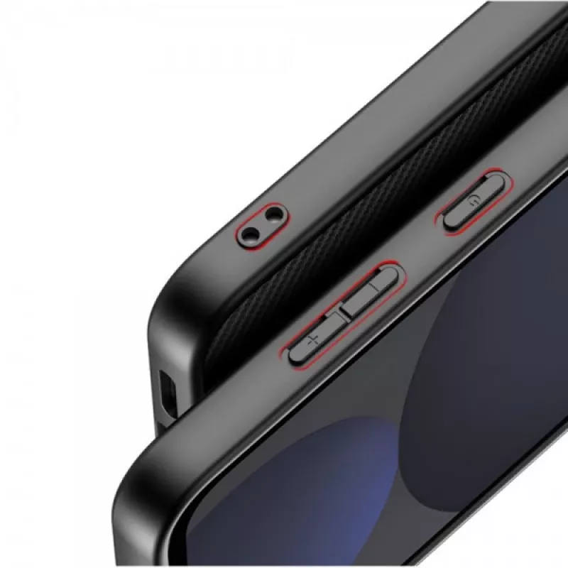 nevox StyleShell NYLO - Samsung Galaxy S25 FE black (2576)