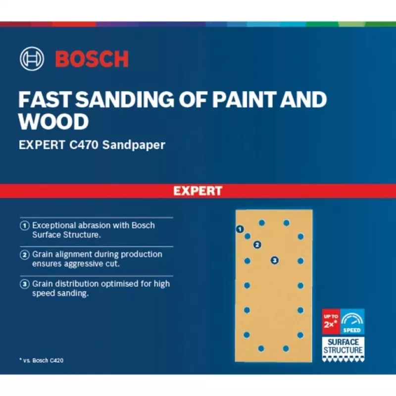 Bosch Expert C470 Sandpaper