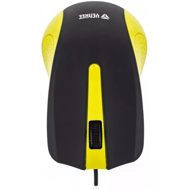 USB wired mouse, 3 buttons, rubberized surface