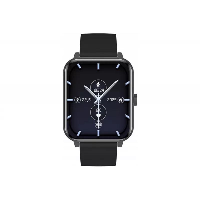 myPhone Watch Classic 2 4.7 cm (1.85) IPS Digital 240 x 284 pixels Touchscreen Black