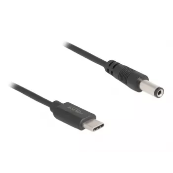 DeLOCK USB Type-C Power Cable 1m 5.5 x 2.1 mm male 5V 1.5A