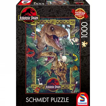 Jigsaw puzzle schmidt spiele Jurassic Park – The Age of Dinosaurs, 1000 pieces, 58579