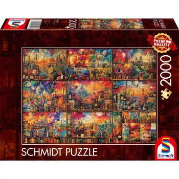 Jigsaw Puzzle schmidt spiele Enjoyable time out 2000 pieces – 2000-piece puzzle by schmidt spiele