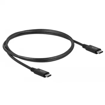 Delock - USB Cable - USB-C (M) to USB-C (M) - USB4 / Thunderbolt 3 / DisplayPort - 20 V - 5 A - 80 cm - Supports Power Delivery 3.0, Supports 8K 60 Hz (7680 x 4320), support