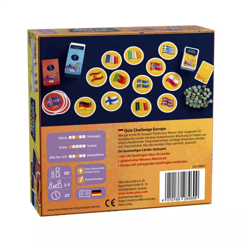 Quiz Planet Europa, Quiz Game