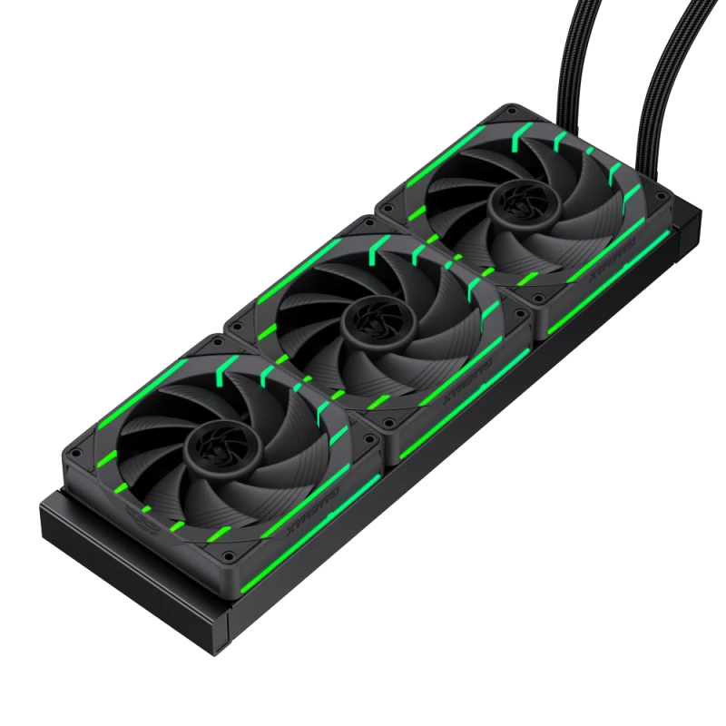 Gamemax | CPU Liquid cooler | HAILSTORM 360 LCD | Black