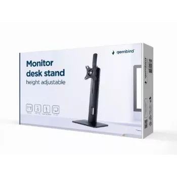 Gembird MS-D1-01 Monitor Desk Stand Height Adjustable Black