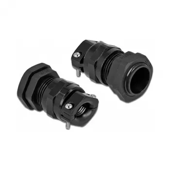 Cable Gland DeLOCK 60357 Black Plastic 1 pc