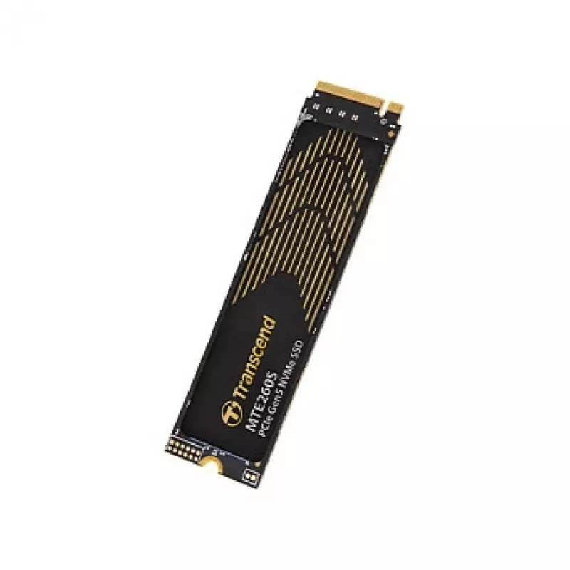 Internal M.2 SSD Transcend MTE260S 1 TB — PCIe 5.0 NVMe, 14,000 MB/s read, 9,800 MB/s write