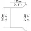 Corner mount ALLNET ALL-CAM2498-LEP for secure installation