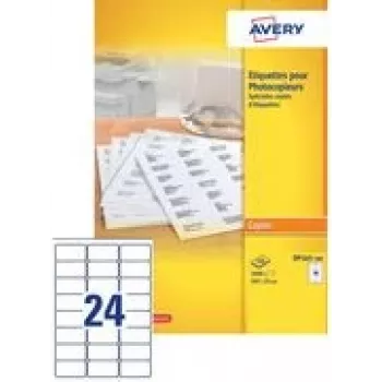 Self-adhesive Labels Avery Laser Labels White 105 x 58mm DPS10 1000ST