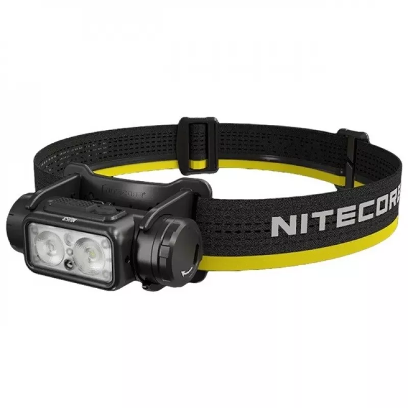 Headlamp Nitecore NU53 — rechargeable hands-free light, compact design