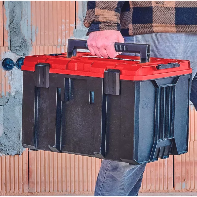 Hard shell case Einhell E-Case M Black Red 2.85 kg
