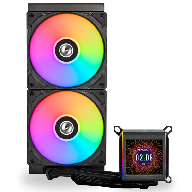 Lian Li GA II LCD Processor Liquid cooling kit 12 cm White