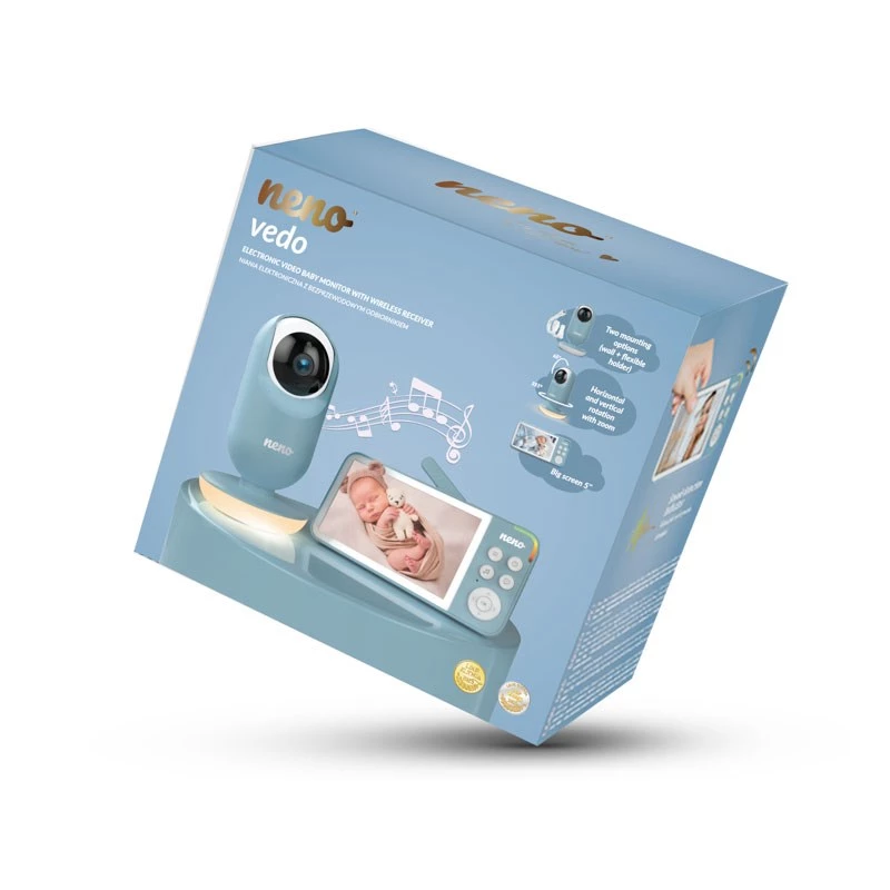 Vedo Blue Electronic Baby Nanny With Wireless Receiver