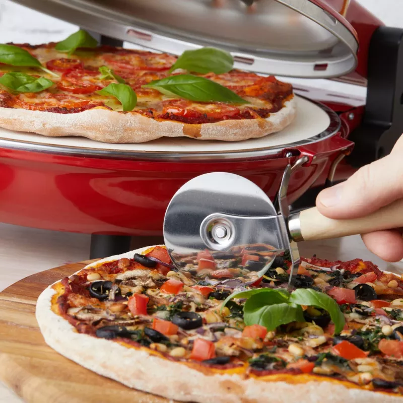 Pizza maker Petra PT5666VDE Bella Pizza 1200W non-stick surface, countertop pizza oven