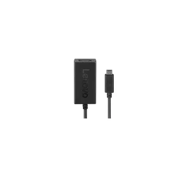 Lenovo 4X90Q93303 video cable adapter 0.2 m USB Type-C DisplayPort Black