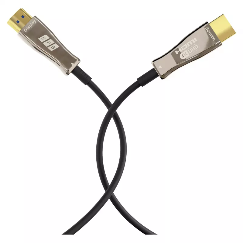 EFB Elektronik HDMI Fibre Optic Cable AOC Active 4K60Hz black - Digital/Display/Video - 50 m (HDMI-20-00010)
