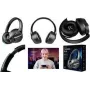 LogiLink BT0070 Over Ear Headphones Bluetooth Black (BT0070)