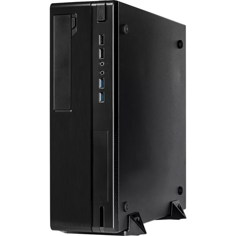 Inter-Tech IT-502 Desktop - Tower - micro ATX - no power supply - USB/Audio (88881234)