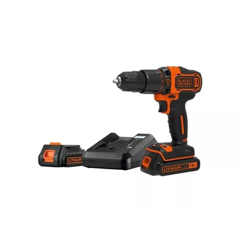 Black & Decker BDCHD18K1B2-QW drill 1400 RPM