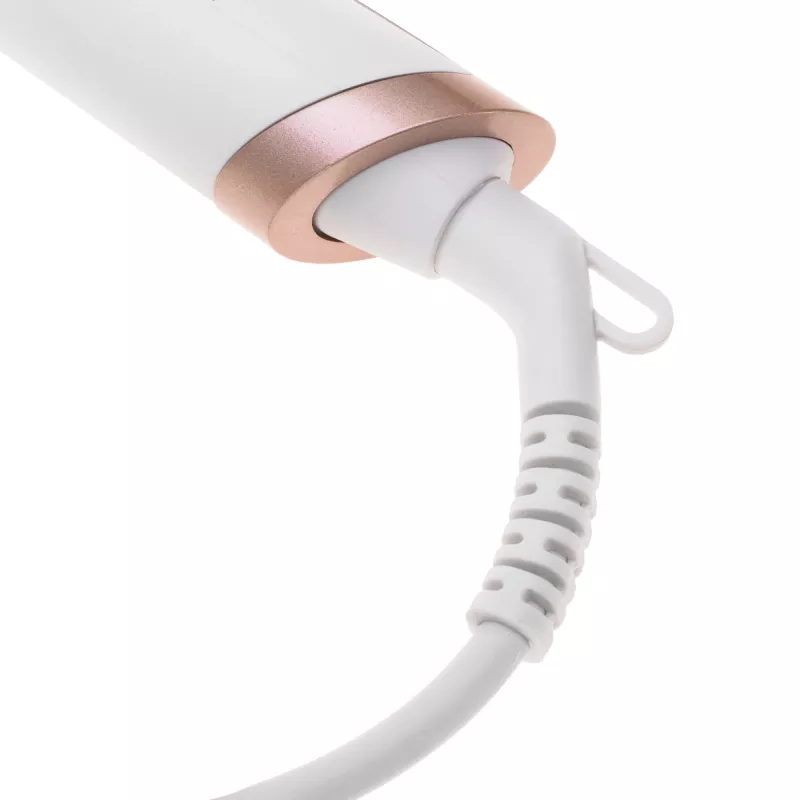 Curling iron Adler AD 2119 — tapered 12–25 mm ceramic barrel, adjustable 120–200 °C, 45 W, pink