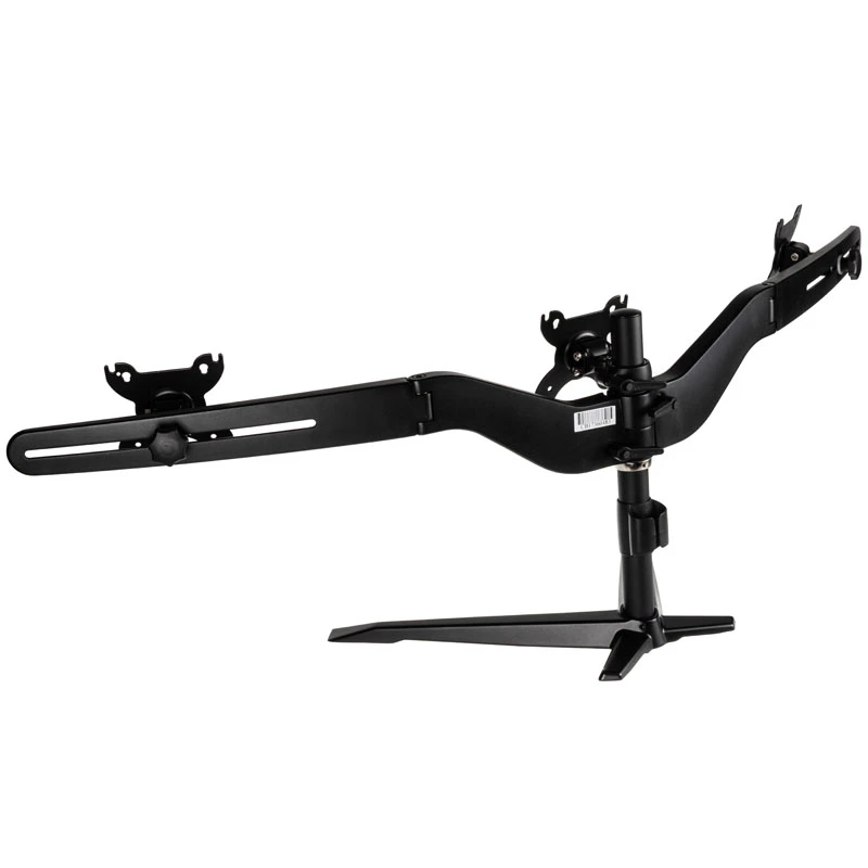 SilverStone SST-ARM31BS triple monitor arm, Black