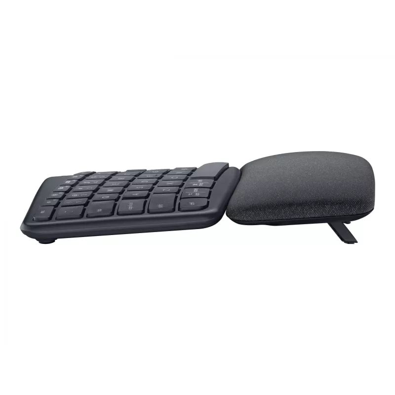 Logitech ERGO K860 - Keyboard - Wireless - 2.4 GHz, Bluetooth 5.0 - QWERTY - Spanish - Graphite