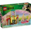 Construction toy LEGO set 75681 with Wicked, Glinda, Elphaba, Nessarose and Shiz University minifigures