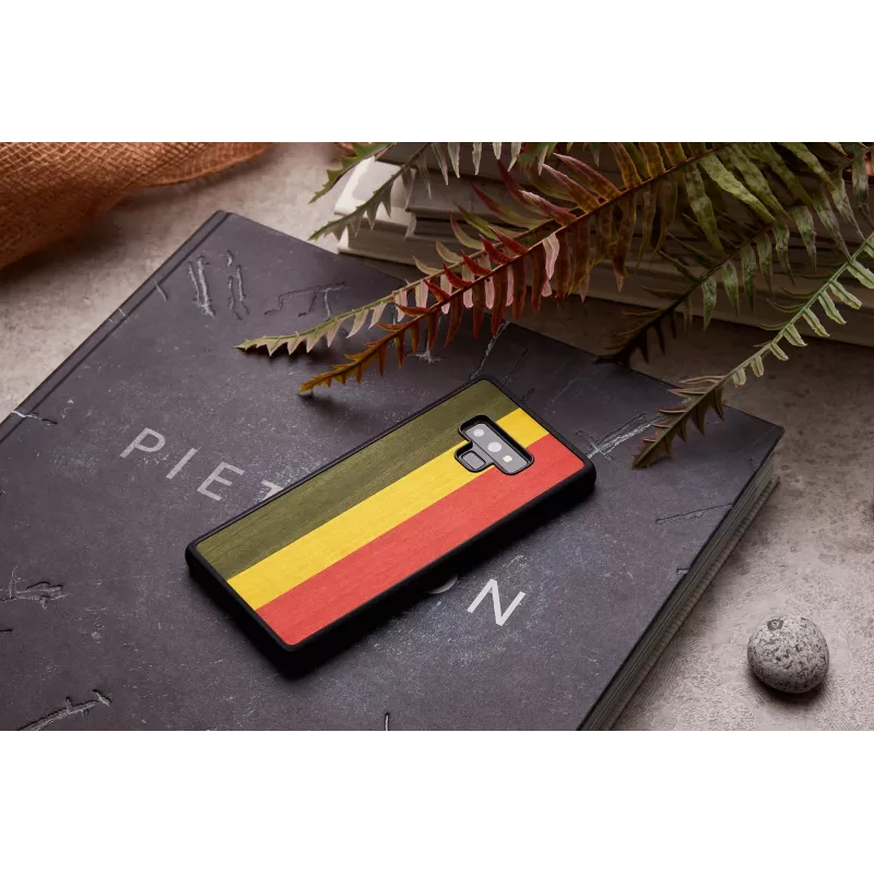 Smartphone case man and wood for Samsung Galaxy Note 9 — Reggae Black protective cover