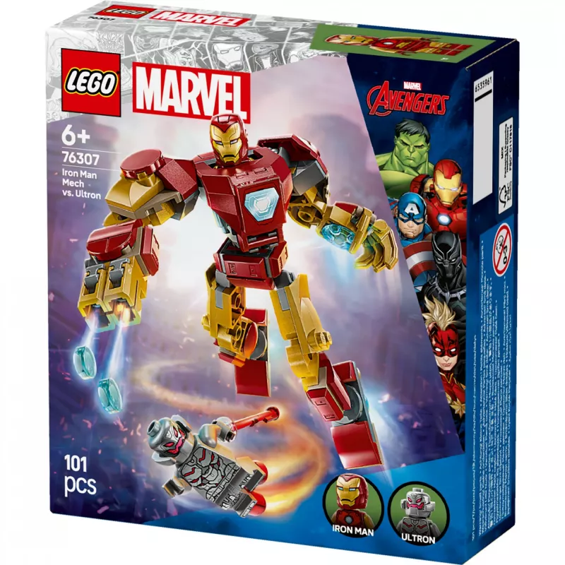 LEGO MARVEL 76307 Iron Man Mech vs. Ultron