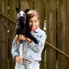 Horse on a stick HOPPIHORSE Hobby Horse A3 black