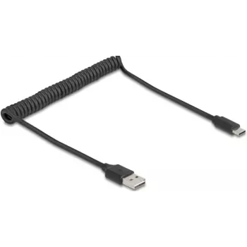 USB cable DeLOCK 90133 USB 2.0 0.8 m Black