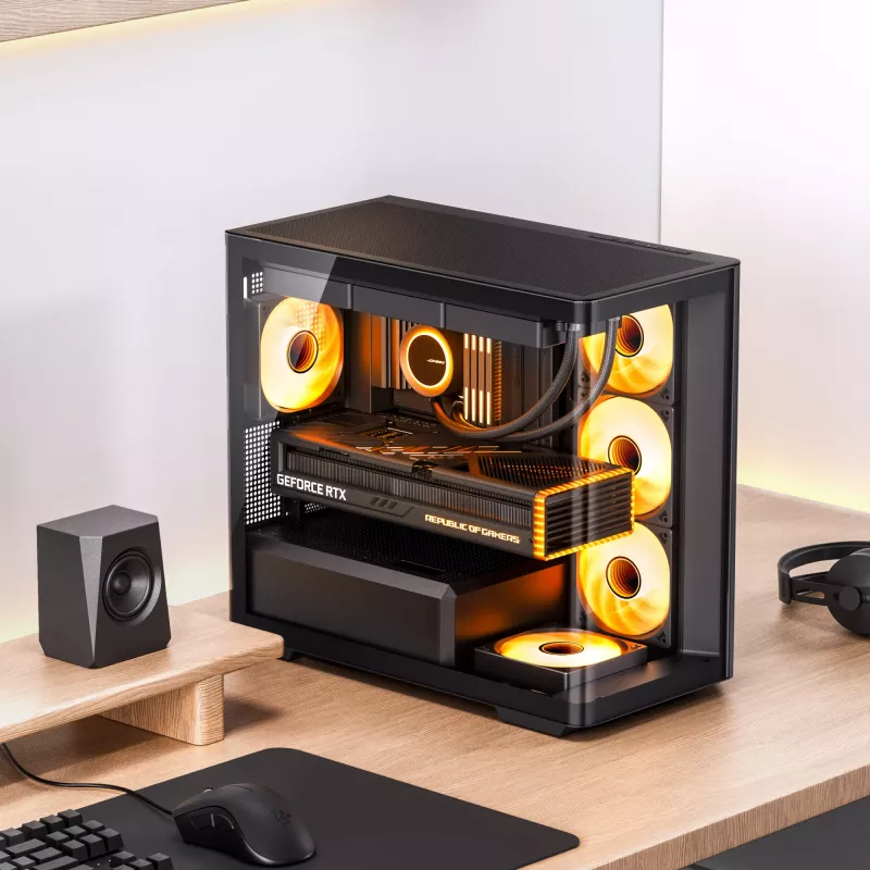 Computer Case Jonsbo D300 ATX Black