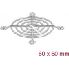 Fan grill DeLOCK 67305 Metal Silver 53mm
