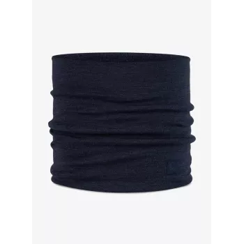 Neck gaiter Buff Merino wool seamless Indigo for adults — model 113018.785.10.00