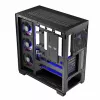 PC Case MODECOM Volcano Stellar 5F ATX Midi Tower, tempered glass, 5 preinstalled fans, USB‑C, supports microATX/ATX, max GPU 420mm, CPU cooler height 175mm