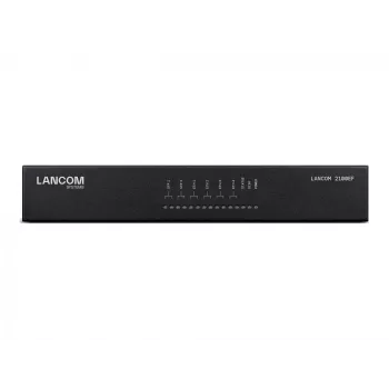 LANCOM 2100EF - SD-WAN Gateway - with Fibre and Ethernet - 1GbE, 2.5GbE - 1U - Cloud-managed - Desk/Rack Mount (61109)