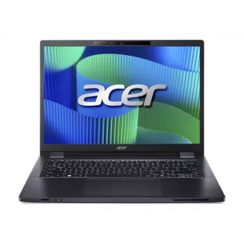 Acer | TravelMate TMP414-53-G2-TCO-585Q | Slate blue | 14 inch | WUXGA | 1920 x 1200 pixels | Intel Core 5 | 120U | 16 GB | DDR5 | Solid-state drive capacity 256 GB | Intel Iris Xe