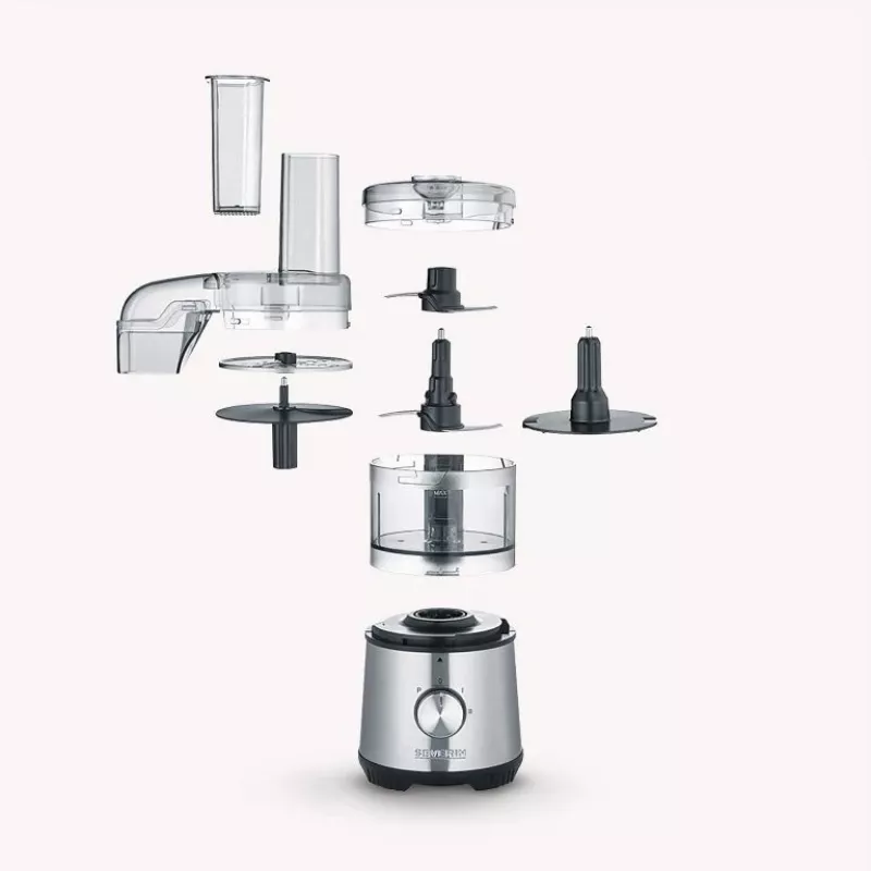 Electric food chopper Severin KM 3865 0.5 L 400 W Black Stainless steel