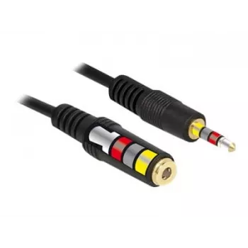 Audio Cable DeLOCK 84668 3m 3.5mm Black